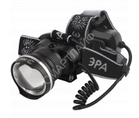 Фонарь аккумуляторный налобный GA-806 CREE 5Вт регулир. фокус литиевый аккум. 2.5А.ч алюм. USB пластик. (кор.) Эра Б0039626 - smartlife-ural.ru – Екатеринбург