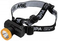Фонарь светодиодный аккумуляторный налобный GA-802 3Вт 2режима Li-Ion 1500мАч IP40 желт.-черн. Эра Б0055349 - smartlife-ural.ru – Екатеринбург