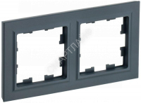 Рамка 2-м BRITE РУ-2-БрГ графит IEK BR-M22-K53 - smartlife-ural.ru – Екатеринбург
