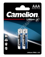 Элемент питания литиевый AAA/FR03 1.5В Lithium FR03-BP2 BL2 (уп.2шт) Camelion 15240 - smartlife-ural.ru – Екатеринбург