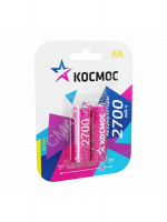 Аккумулятор AA/R6 2700мА.ч NI-MN BP-2 (блист.2шт) КОСМОС KOCR6NIMH2700MAH2BL - smartlife-ural.ru – Екатеринбург