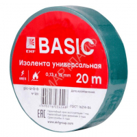 Изолента класс В 0.13х15мм (рул.20м) зел. EKF plc-iz-b-g - smartlife-ural.ru – Екатеринбург