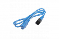 Кабель питания PWC-IEC13-IEC14-1.0-BL монитор-компьютер IEC 320 C13 - IEC 320 C14 (3х0.75) 10А прямая вилка 1м син. Hyperline 281850 - smartlife-ural.ru – Екатеринбург