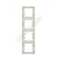 Рамка 4-м Бриллиант верт. сл. кость UNIVersal 7948714 - smartlife-ural.ru – Екатеринбург