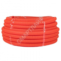 Труба гофрированная ПНД d50мм с протяжкой оранж. (уп.20м) Plast PROxima EKF tpnd-50-o - smartlife-ural.ru – Екатеринбург