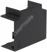 Угол для кабель-канала Т-образ. КМТ 40х25 черн. (уп.4шт) ELECOR IEK EL-KK10D-T-040-025-K02 - smartlife-ural.ru – Екатеринбург