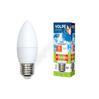 Лампа светодиодная LED-C37-6W/NW/E14/FR/O 6Вт свеча 4500К бел. E14 450лм 175-250В Volpe 10213 - smartlife-ural.ru – Екатеринбург