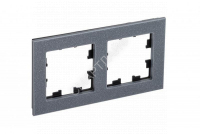 Рамка 2-м AtlasDesign Nature мрамор айс грей SE ATN343202 - smartlife-ural.ru – Екатеринбург