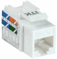 Модуль Keystone Jack кат.5E UTP 110 IDC 90град. ITK CS1-1C5EU-11 - smartlife-ural.ru – Екатеринбург