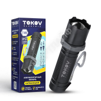 Фонарь аккумуляторный ручной среднего размера корпус черн. TOKOV ELECTRIC TKE-RF-A-07 - smartlife-ural.ru – Екатеринбург