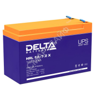 Аккумулятор профессиональный 12В 7.2А.ч Delta HRL 12-7.2 X - smartlife-ural.ru – Екатеринбург