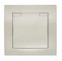 Розетка 1-м СП Бриллиант 16А IP20 с заземл. с крышкой сл. кость UNIVersal 7948868 - smartlife-ural.ru – Екатеринбург