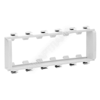 Суппорт 6мод. Viva бел. DKC F0003A - smartlife-ural.ru – Екатеринбург