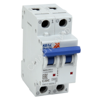 Выключатель автоматический модульный 2п C 4А OptiDin BM63-2C4-DC-УХЛ3 КЭАЗ 261242 - smartlife-ural.ru – Екатеринбург