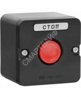 Пост управления ПКЕ 212-1 У3 10А 660В 1 элемент красн. цилиндр накладной IP40 Электротехник ET519065 - smartlife-ural.ru – Екатеринбург