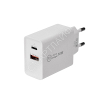 Устройство зарядное сетевое для iPhone/iPad Type-C + USB 3.0 с Quick charge бел. Rexant 16-0278 - smartlife-ural.ru – Екатеринбург