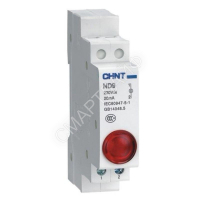 Индикатор ND9-1/r AC/DC 24В (LED) (R) красн. CHINT 594111 - smartlife-ural.ru – Екатеринбург