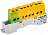 Шина PE "земля" изол. на универс. держ. 6х9-8-ЖЗ TEKFOR IEK TF-NN10-08-KL-K52 - smartlife-ural.ru – Екатеринбург