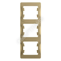 Рамка 3-м Glossa вертикал. титан SE GSL000407 - smartlife-ural.ru – Екатеринбург