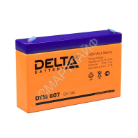Аккумулятор UPS 6В 7А.ч DTM 607 Delta 4614010050017 - smartlife-ural.ru – Екатеринбург