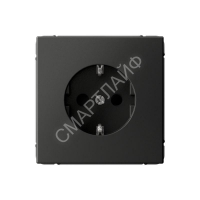 Розетка ArtGallery 16А с заземл. со шторками быстрозажим. клем. механизм базальт SE GAL001445S - smartlife-ural.ru – Екатеринбург