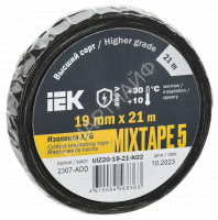 Изолента Х/Б 19мм 21м MIXTAPE 5 IEK UIZ20-19-21-K02 - smartlife-ural.ru – Екатеринбург