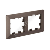 Рамка 2-м AtlasDesign Air мокко/дым. черн. SE ATN220602 - smartlife-ural.ru – Екатеринбург