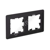 Рамка 2-м AtlasDesign Air карбон/дым. черн. SE ATN221002 - smartlife-ural.ru – Екатеринбург