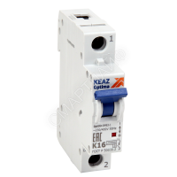 Выключатель автоматический модульный 1п Z OptiDin ВМ63-1Z6-25-УХЛ3 КЭАЗ 342020 - smartlife-ural.ru – Екатеринбург