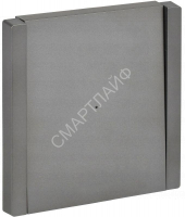 Выключатель 1-кл. СП FORTE&PIANO 10А FP502 с индикацией сталь IEK FP-V10-1-10-1-K46 - smartlife-ural.ru – Екатеринбург