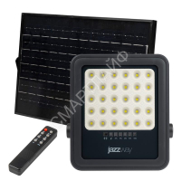 Прожектор светодиодный PFL SOLAR 02 100 6500К GR IP65 ДО с солнечн. панелью и пультом Pro+ JazzWay 5058477 - smartlife-ural.ru – Екатеринбург