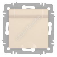 Розетка Accent 6-203-02 2P+E Schuko с крышкой 16А-250В IP20 СУ сл.кость Intro Б0063716 - smartlife-ural.ru – Екатеринбург