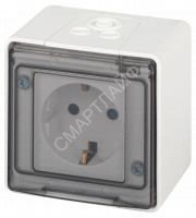 Розетка Эксперт 11-2502-01 2P+E IP55 шторки 16А-250В ОУ бел. Эра Б0063280 - smartlife-ural.ru – Екатеринбург