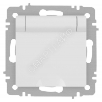 Розетка Accent 6-203-01М 2P+E Schuko с крышкой 16А-250В IP20 СУ бел. матов. Intro Б0063713 - smartlife-ural.ru – Екатеринбург
