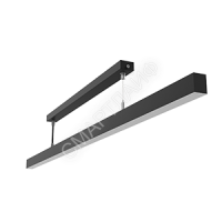 Светильник светодиодный Qubo-line 1010х30х40 20Вт 4000К подвесной с рассеив. опал RAL9005 черн. муар диммер DALI VARTON V1-R0-90125-30D01-4002040 - smartlife-ural.ru – Екатеринбург