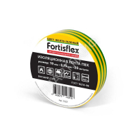 Изолента ПВХ 19х0.15х20 желт./зел. Fortisflex 71237 - smartlife-ural.ru – Екатеринбург