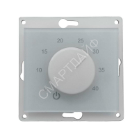 Термостат механический с ручным управлением; датчиком темпер. пола; под рамку Schneider Electric Glossa бел. EXTHERM Th-HF-G-W - smartlife-ural.ru – Екатеринбург