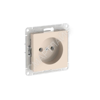 Розетка AtlasDesign 16А без заземл. без шторок быстрозажим. клем. механизм беж. SE ATN000241S - smartlife-ural.ru – Екатеринбург