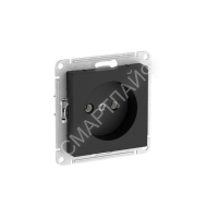 Розетка AtlasDesign 16А без заземл. без шторок быстрозажим. клем. механизм карбон SE ATN001041S - smartlife-ural.ru – Екатеринбург