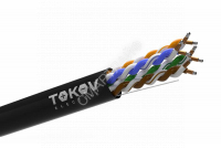Кабель витая пара U/UTP 4х2х24 AWG кат.5E ССA PE TOKOV Light (м) TOKOV ELECTRIC TKL-C06-U42CCA-5E-305-OD - smartlife-ural.ru – Екатеринбург