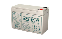 Аккумулятор ОПС 12В 7.2А.ч КТ 12-7.2 Контакт - smartlife-ural.ru – Екатеринбург
