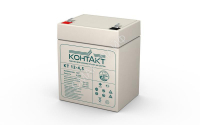 Аккумулятор ОПС 12В 4.5А.ч КТ 12-4.5 Контакт - smartlife-ural.ru – Екатеринбург