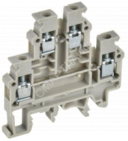 Колодка клеммная CTS-ML 2 ур. 4кв.мм сер. IEK YCT13-00-2-K03-004 - smartlife-ural.ru – Екатеринбург