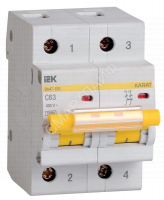 Выключатель автоматический модульный 2п C 63А 10кА ВА47-100 KARAT IEK MVA40-2-063-C - smartlife-ural.ru – Екатеринбург