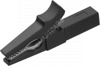 Зажим "крокодил" 15А 90 185 OAC-15A-55-B10 черн. (уп.10шт) ОНЛАЙТ 90185 - smartlife-ural.ru – Екатеринбург