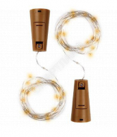 Гирлянда "Пробки" DC-G04-20YS2 20 LED 3х(LR44/LR1154/AG13/G13) в компл. желт. (уп.2шт) ФАZА 5059672 - smartlife-ural.ru – Екатеринбург