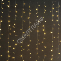 Гирлянда "Занавес-водопад" LDCL300C-WW 300 теплых бел. светодиодов 1.5х2.2м внутр. SHLights 4690601047380 - smartlife-ural.ru – Екатеринбург