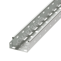 Лоток листовой перфорированный 100х50 L2000 сталь 0.7мм цинк-ламель DKC 35252ZL - smartlife-ural.ru – Екатеринбург