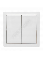Выключатель 2-кл. ОП LETO бел. LEZARD 752-0200-101 - smartlife-ural.ru – Екатеринбург