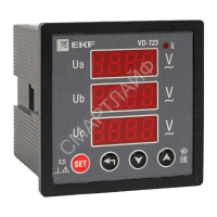 Вольтметр цифровой VD-723 на панель 72х72 трехфазный EKF vd-723 - smartlife-ural.ru – Екатеринбург